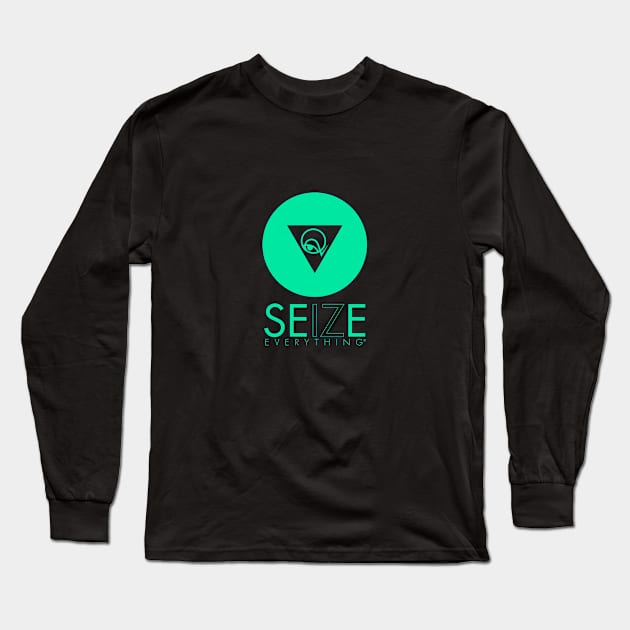 V2020-SEIZE EVERYTHING (SEE/IZ) Long Sleeve T-Shirt by VISION2020